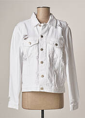 Veste en jean blanc AU SOLEIL DE ST TROPEZ pour femme seconde vue
