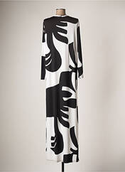 Veste kimono noir AU SOLEIL DE ST TROPEZ pour femme seconde vue