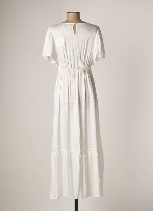 Robe longue blanc B.YU pour femme