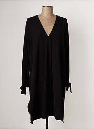 Robe mi-longue noir OTTOD'AME pour femme