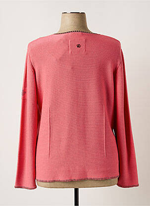 Gilet manches longues stretch rose LUCIA femme