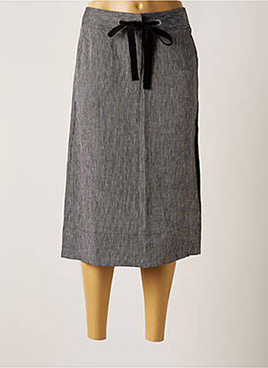 Jupe mi-longue coupe évasée noir GERARD DAREL femme