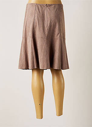 Jupe mi-longue stretch gris BETTY BARCLAY femme