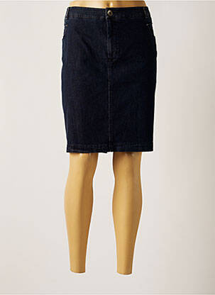 Jupe courte poches bleu EVA KAYAN femme
