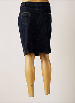 Jupe courte poches bleu EVA KAYAN femme