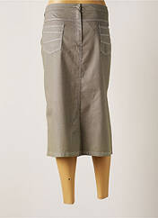 Jupe mi-longue gris PURE BY LUCIA pour femme seconde vue