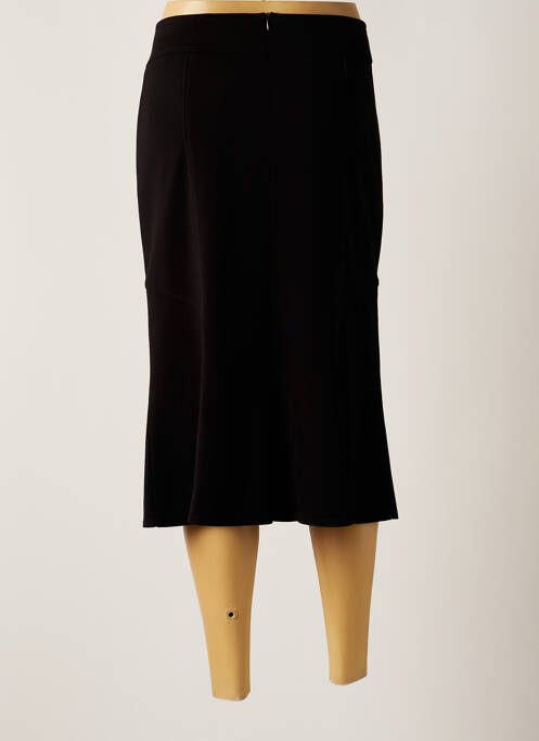 Jupe mi-longue noir FRANK WALDER femme