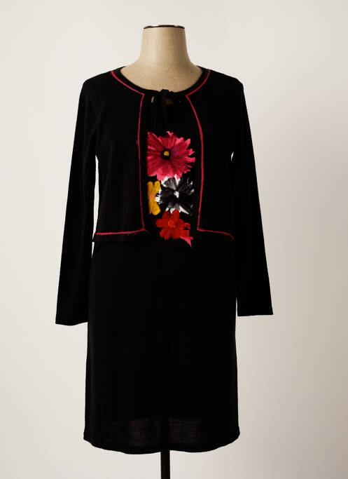 Robe pull noir FUEGOLITA pour femme