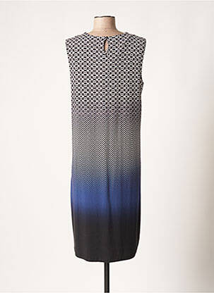 Robe mi-longue coupe fluide sans manche bleu BETTY BARCLAY femme