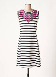 Robe mi-longue sans manche sans manche noir HATLEY femme