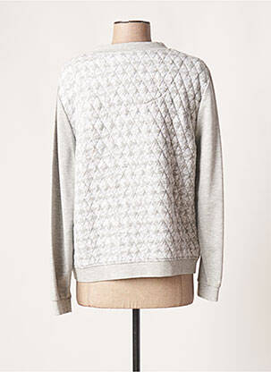Veste casual col rond gris TERRE DE FÉES femme