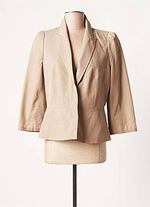 Blazer coupe cintrée beige ZAPA femme