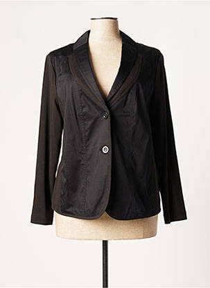Blazer coupe cintrée noir LUCIA femme