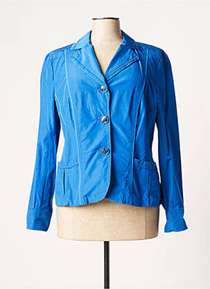 Blazer poches bleu FRANK WALDER femme