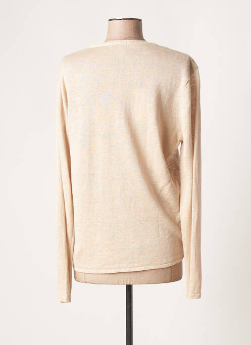 Gilet manches longues stretch beige GERARD DAREL femme