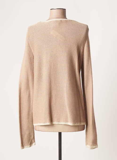 Gilet manches longues stretch beige GERARD DAREL femme