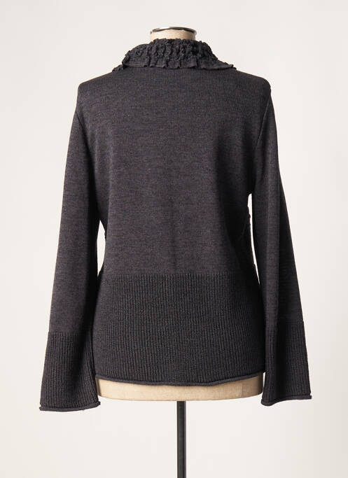 Gilet manches longues gris CHASSAGNARD pour femme