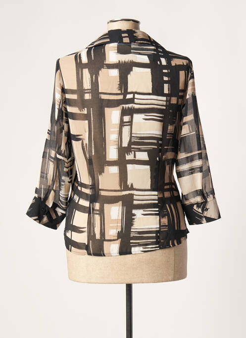 Chemisier marron FRANK WALDER pour femme