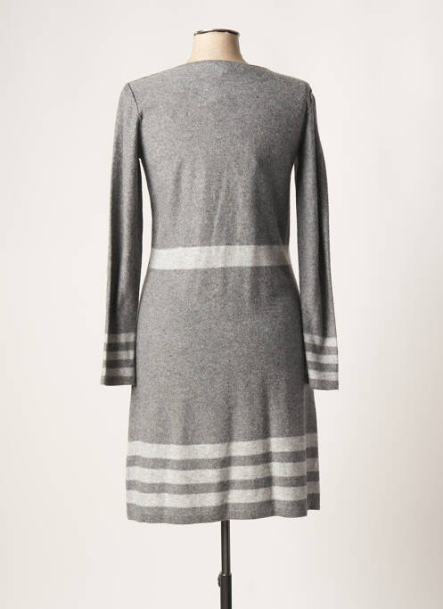 Robe mi-longue gris ANANKE pour femme