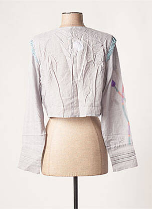 Veste casual coupe cintrée gris ALL BEAUTIFUL femme