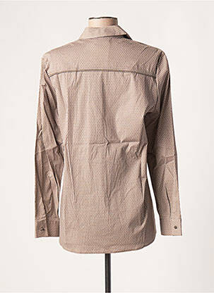 Chemisier coupe cintrée manches longues marron SOMMERMANN femme