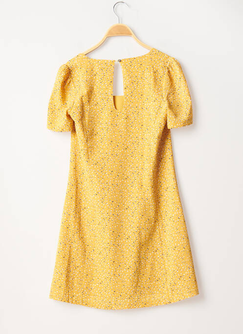 Robe courte jaune MOLLY BRACKEN pour femme
