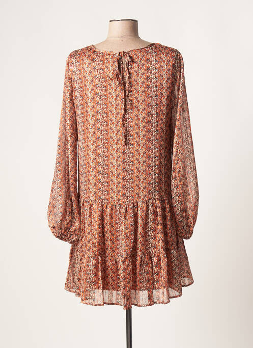 Robe courte marron MOLLY BRACKEN pour femme