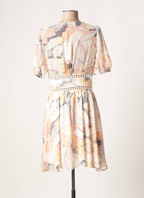 Robe mi-longue beige MOLLY BRACKEN pour femme