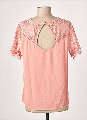 Blouse manches courtes manches courtes rose M & G MONOGRAM femme