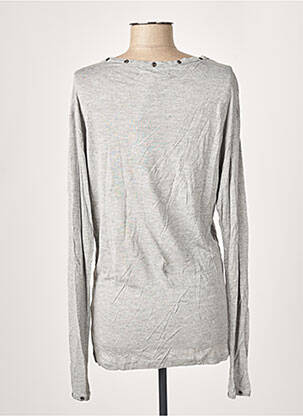 T-shirt manches longues manches longues gris LE PETIT BAIGNEUR femme