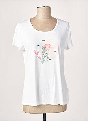 T-shirt blanc ESPRIT DE LA MER pour femme