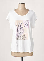 T-shirt blanc ESPRIT pour femme seconde vue