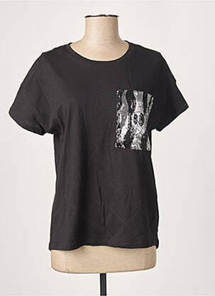 T-shirt noir EDC BY ESPRIT pour femme