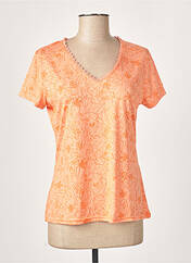 T-shirt orange ESPRIT DE LA MER pour femme seconde vue