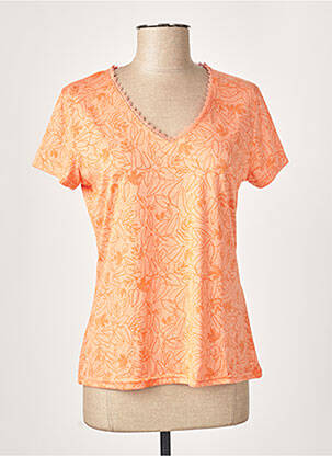 T-shirt orange ESPRIT DE LA MER pour femme