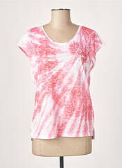 T-shirt rose STREET ONE pour femme seconde vue