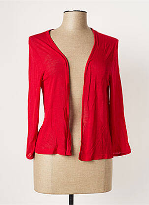Gilet manches longues rouge STREET ONE pour femme