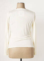 T-shirt beige FLEUR DE SEL pour femme seconde vue