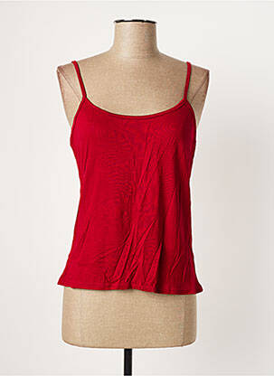 T-shirt rouge MIELO MODA pour femme