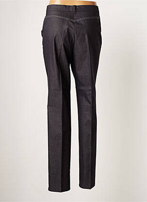 Pantalon droit stretch taille normale bleu DIANA GALLESI femme