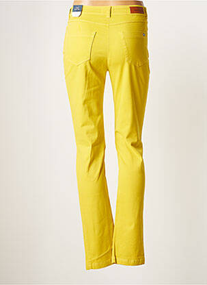 Pantalon slim stretch taille normale jaune ESPRIT DE LA MER femme