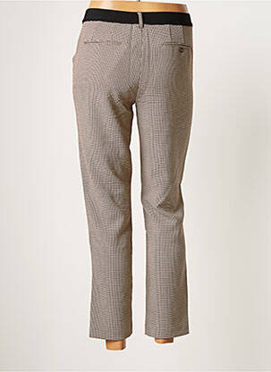 Pantalon 7/8 stretch taille normale marron CHATTAWAK femme