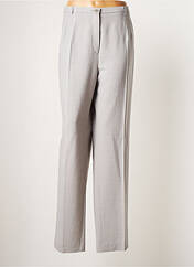 Pantalon droit gris BRUNO SAINT HILAIRE pour femme seconde vue