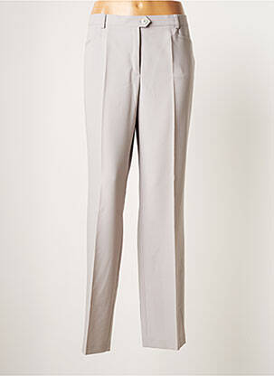 Pantalon droit gris PURE BY LUCIA pour femme