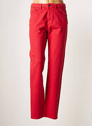 Pantalon droit rouge ESPRIT pour femme