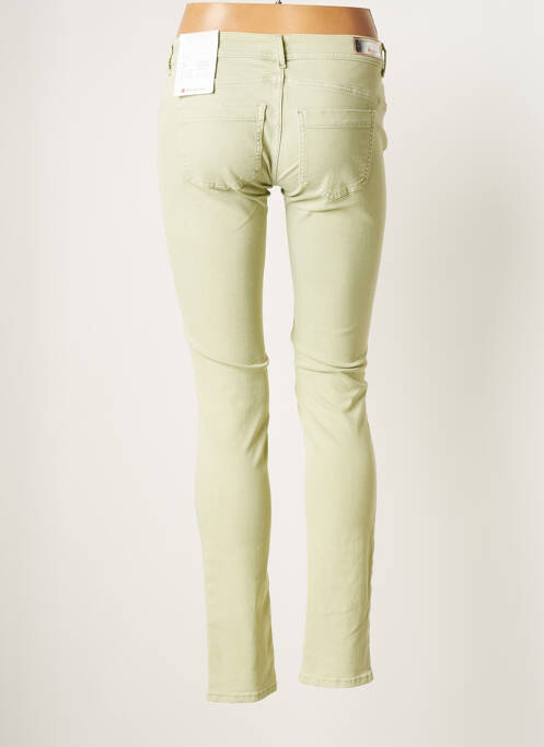 Pantalon slim vert STREET ONE pour femme