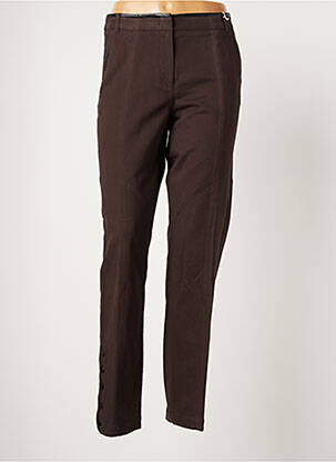 Pantalon chino taille normale taille normale marron GERARD DAREL femme