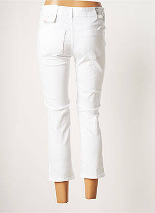 Pantacourt stretch taille normale blanc STREET ONE femme