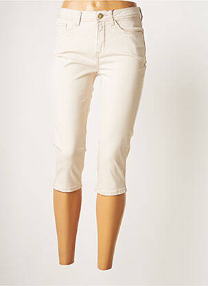 Corsaire stretch taille normale beige STREET ONE femme