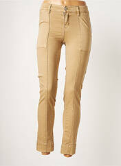 Pantalon slim beige CHATTAWAK pour femme seconde vue